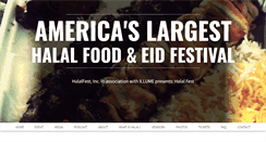 Desktop Screenshot of halalfest.com